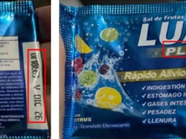 Fique atento: a Invima alertou sobre o falsificado 'Lua Fruit Salt', que não é saudável.