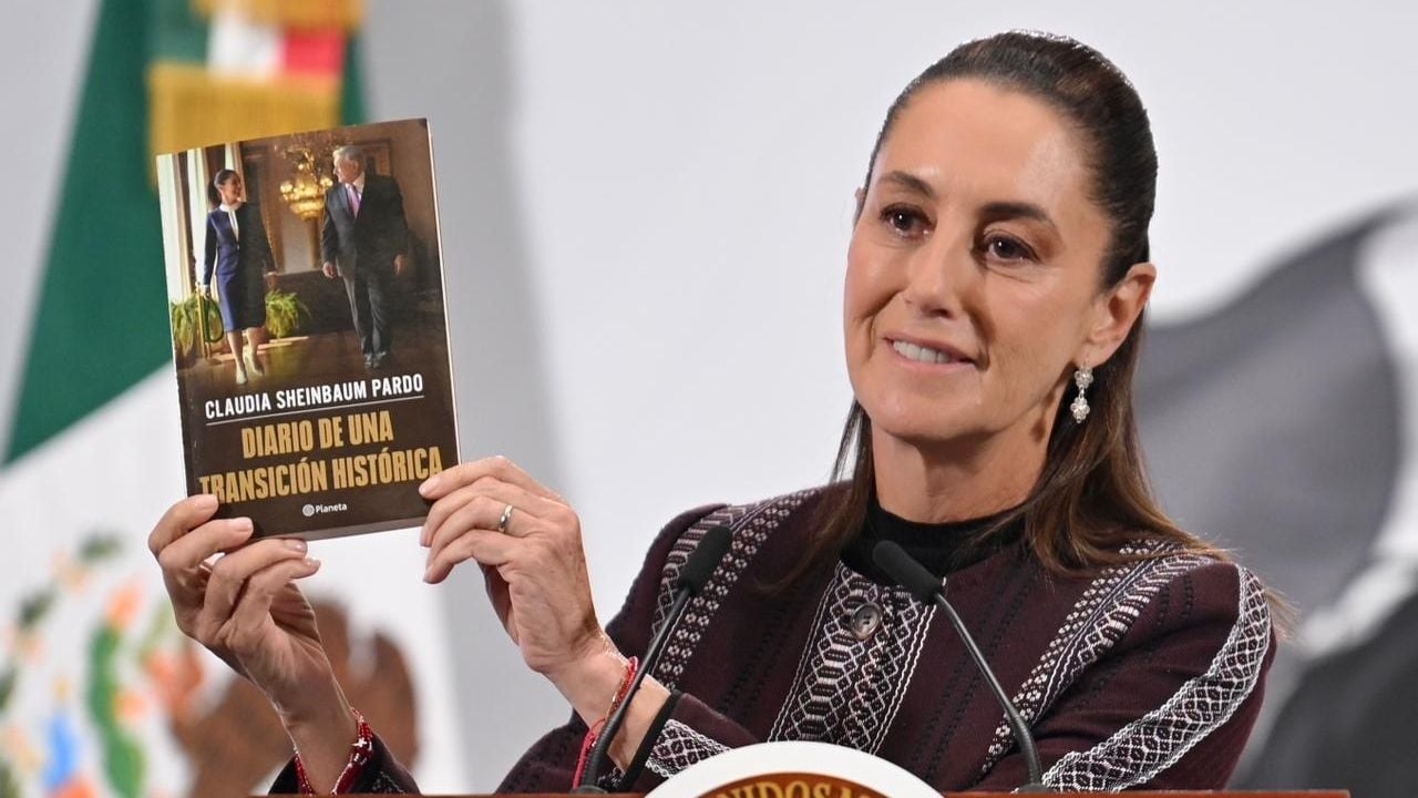 Claudia Sheinbaum presents her book "Diary of a Historic Transition"