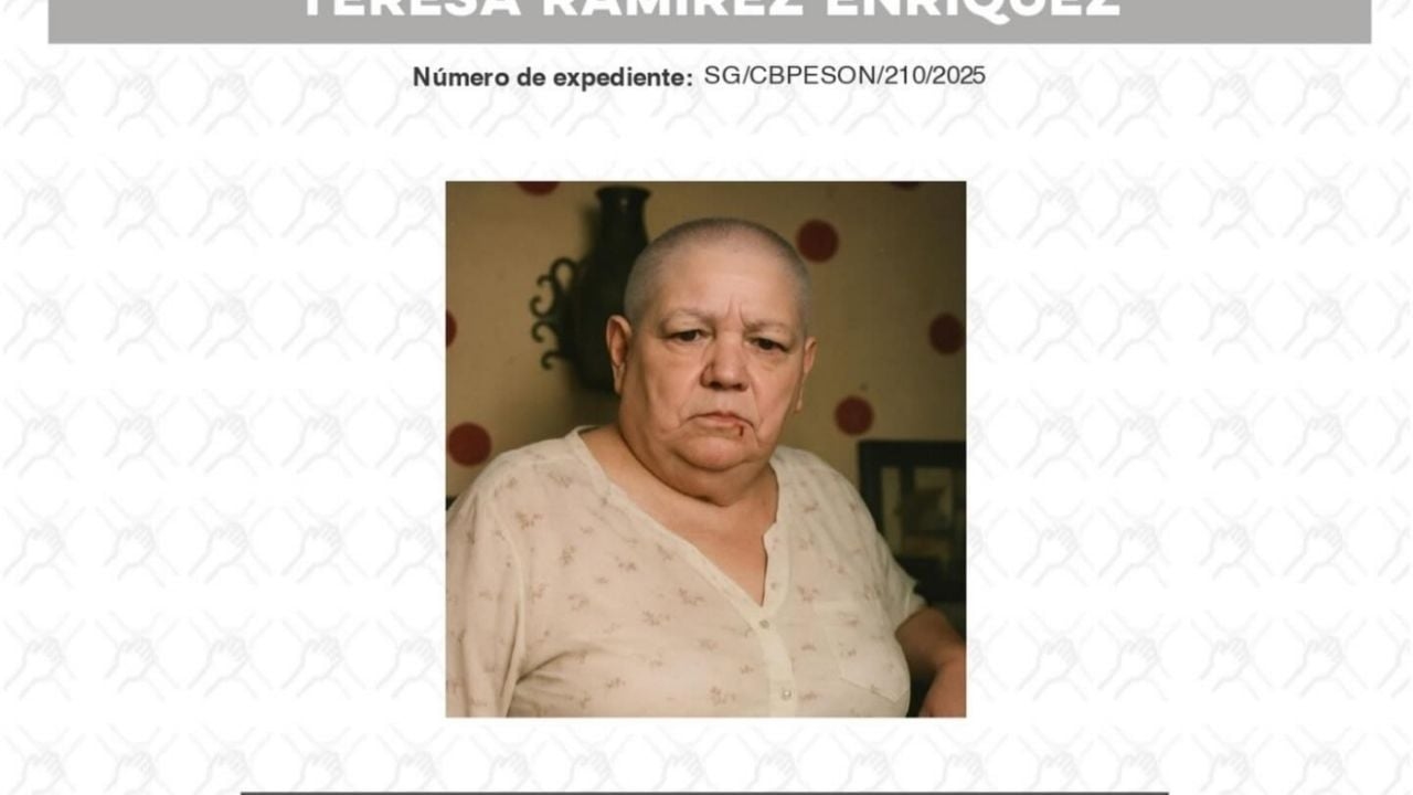 Stanno cercando Teresa, presumibilmente vittima dei "rapimenti" da parte della polizia municipale di Hermosillo.