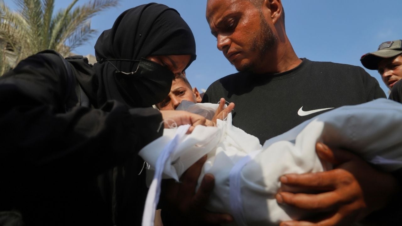 Das letzte verhungerte Baby im Gazastreifen wog weniger als bei der Geburt.