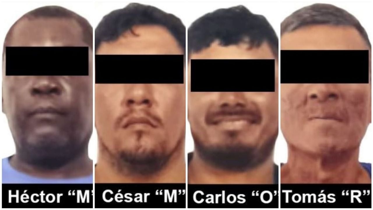 Quatro homens presos em Chiapas transportando meia tonelada de cocaína no mar