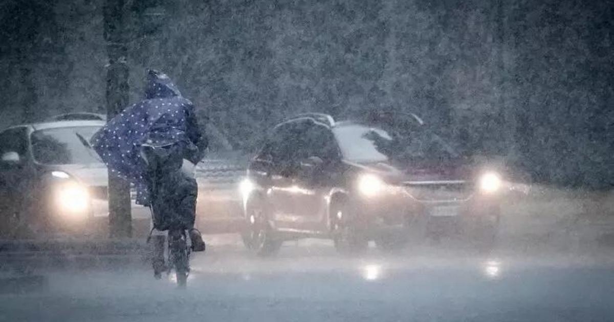 La tormenta Inés llega con lluvias torrenciales y vientos huracanados. Alerta naranja en Sicilia
