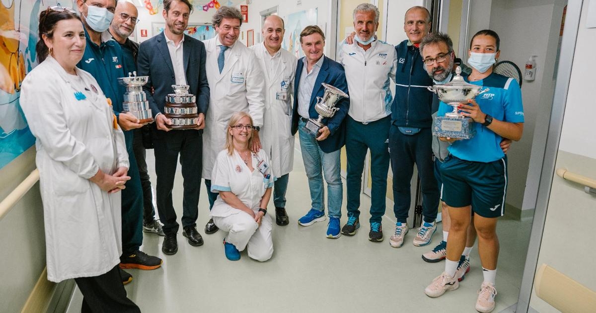 Spor sağlıktır. “Tennis & Friends in Corsia” projesi Policlinico Gemelli’de başlıyor
