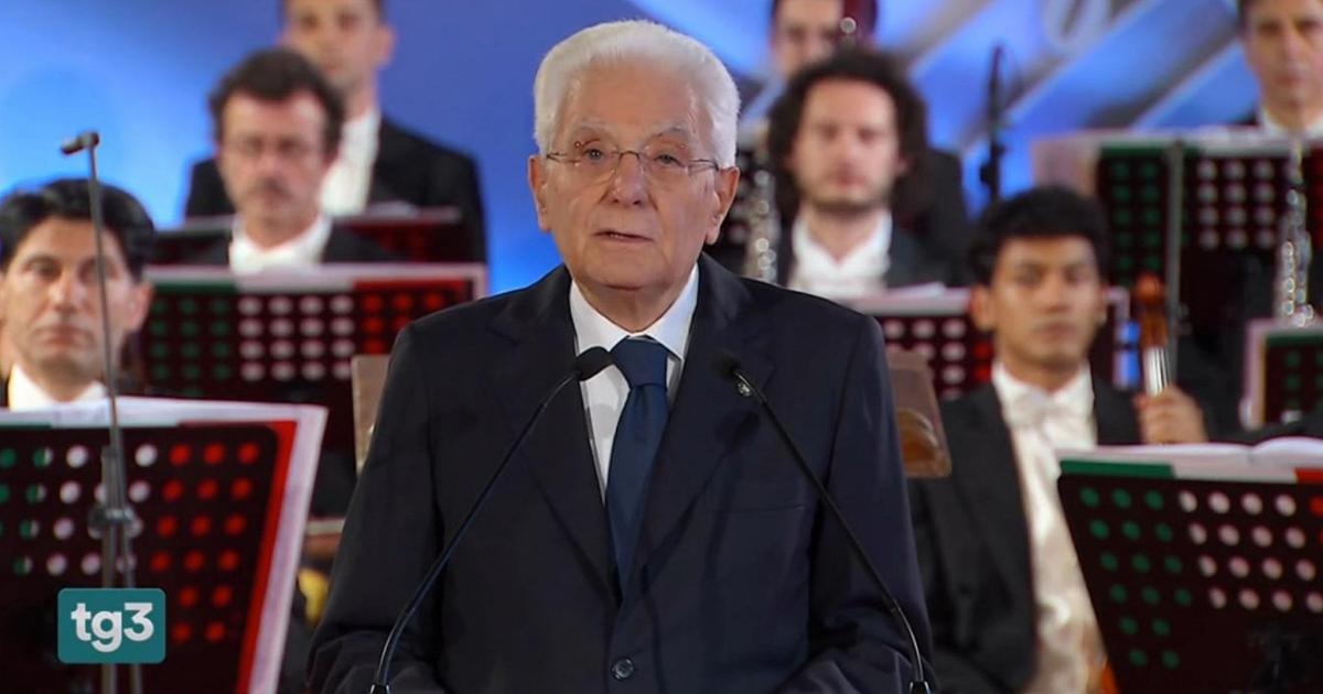 Il discorso di Mattarella in apertura del concerto per la Festa del 2 Giugno