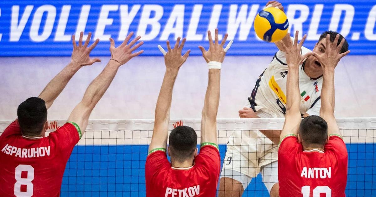 Italvolley'in Milletler Ligi'ndeki ilk maçında iyi bir başlangıç: Bulgaristan'a karşı 3-1