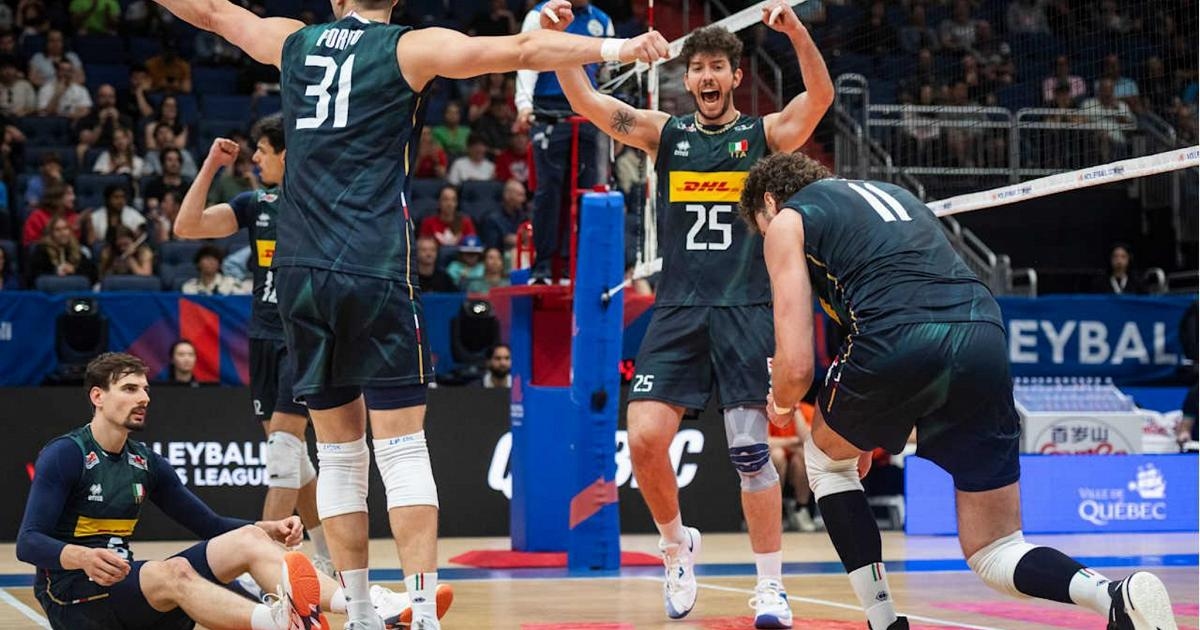 İtalyan Voleybol Takımı Arjantin'i de 3-1 yendi