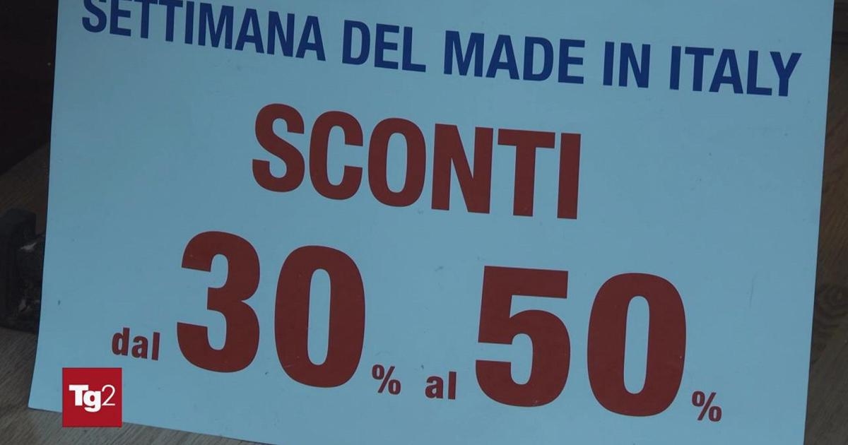 Les soldes d'été commencent aujourd'hui dans presque toute l'Italie