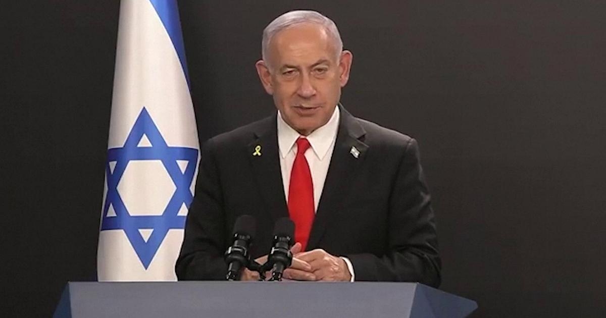 Netanyahu, Hamas'ın "atomik baskı" altında olduğunu söyledi