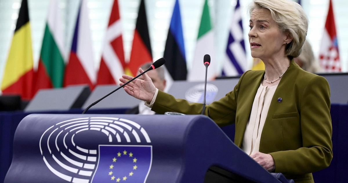Lage der Union 2025, von der Leyen: „Europa kämpft um seine Zukunft.“