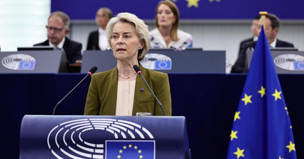 Ursula von der Leyen zu Gaza: „Die Gewalt muss aufhören. Die EU muss mehr tun, unter anderem Sanktionen und eine Zweistaatenlösung.“