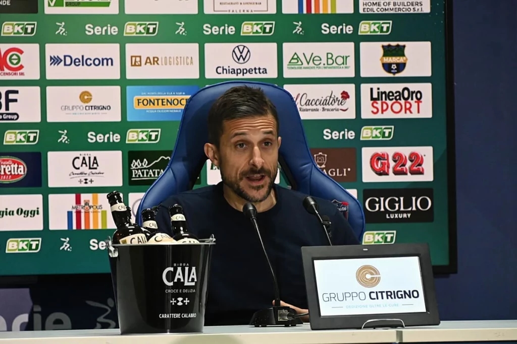 Dionisi sur Juve Stabia-Palerme : « Pour nous, c'est une finale, nous ne gâcherons pas le match »