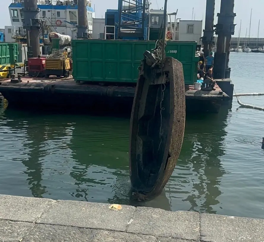 Opruiming van 48 wrakken in de haven van Catania, plan klaar voor Augusta
