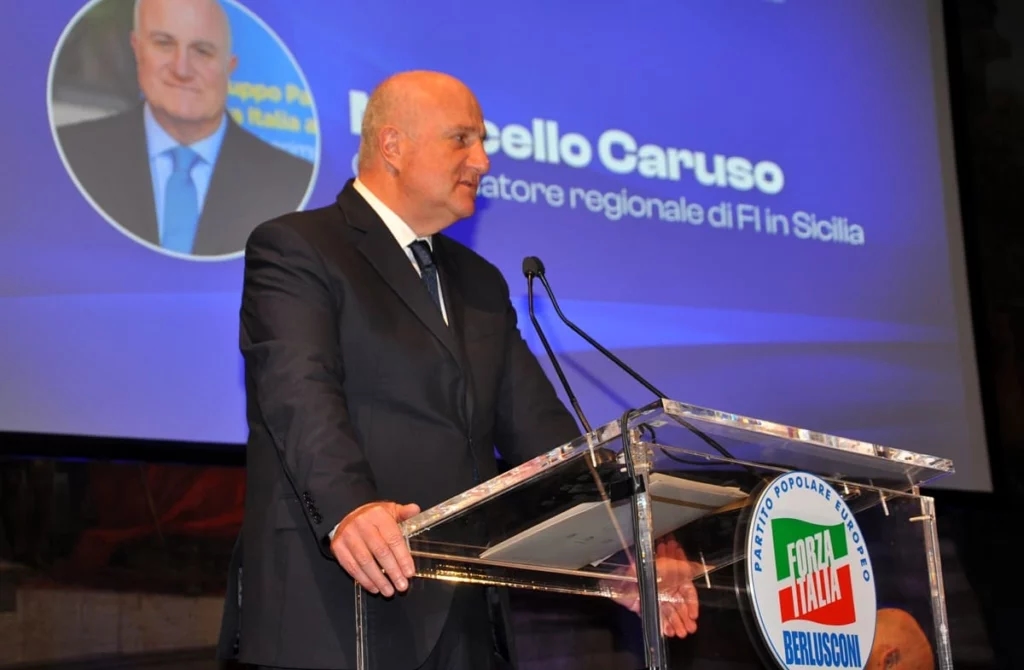 Marcello Caruso: "Forza Italia, Sicilya'nın önde gelen partisidir. Kongreye adaylığımı koyuyorum."