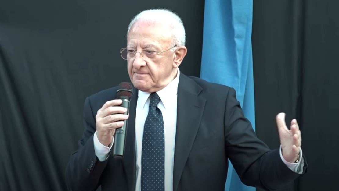 De Luca ne zaman ve neden 'Şerif' oldu: Campania Cumhurbaşkanı'nın anlattığı anekdot