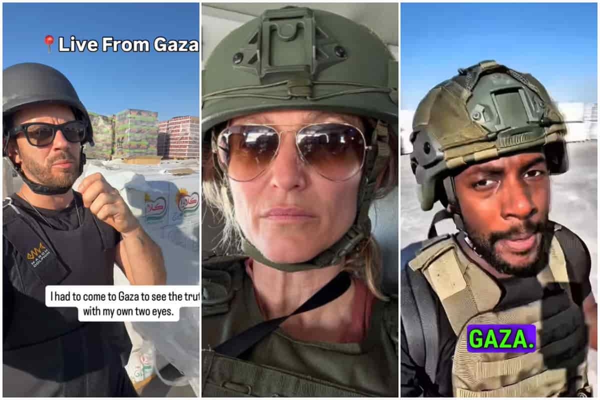Gazze: İsrail'in Gazze Şeridi'ne gönderdiği nüfuzlu kişiler kimler? "Burada bol miktarda yiyecek var, açlık ve kıtlık hakkında yalanlar var."