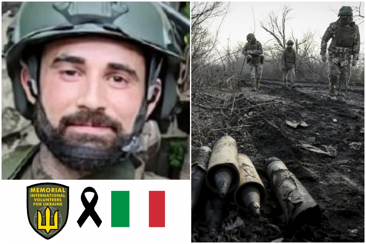 Ukrayna'da bir İtalyan daha öldü: Luca Cecca, Rusya'ya karşı savaşta Kiev'e gönüllü olarak katıldı.