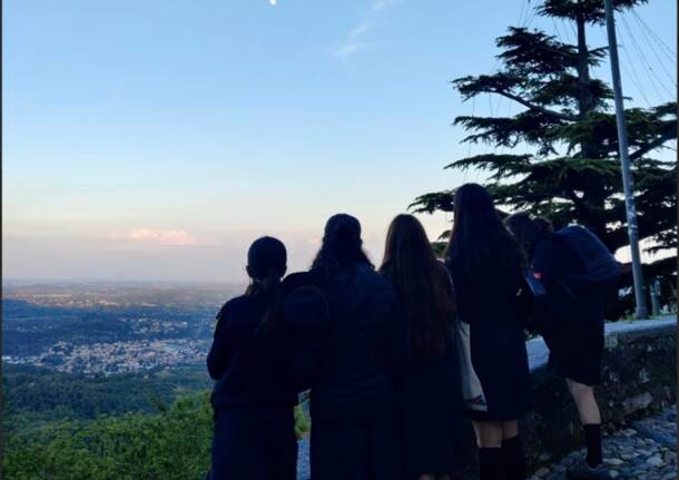 Varese - Rosary and spirituality, the Scouts of Europe of Varese in prayer at the Sacro Monte - - Varese News