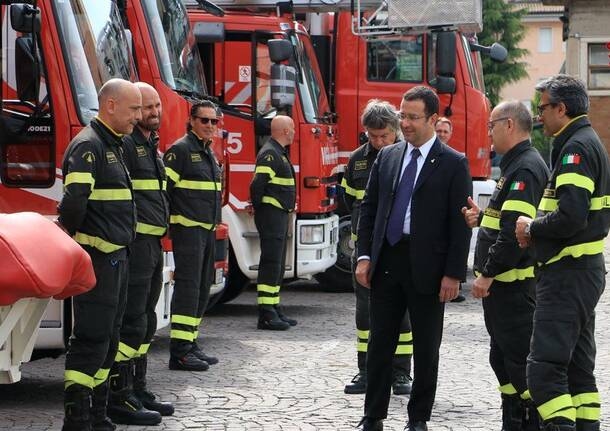 Varese - Candiani: „Ataki i braki w straży pożarnej są niedopuszczalną sytuacją w prowincji Varese”. - Varese News