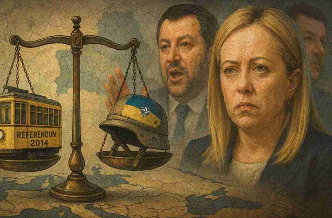 Salvini, Macron en Meloni's pauze: als de koning naakt is