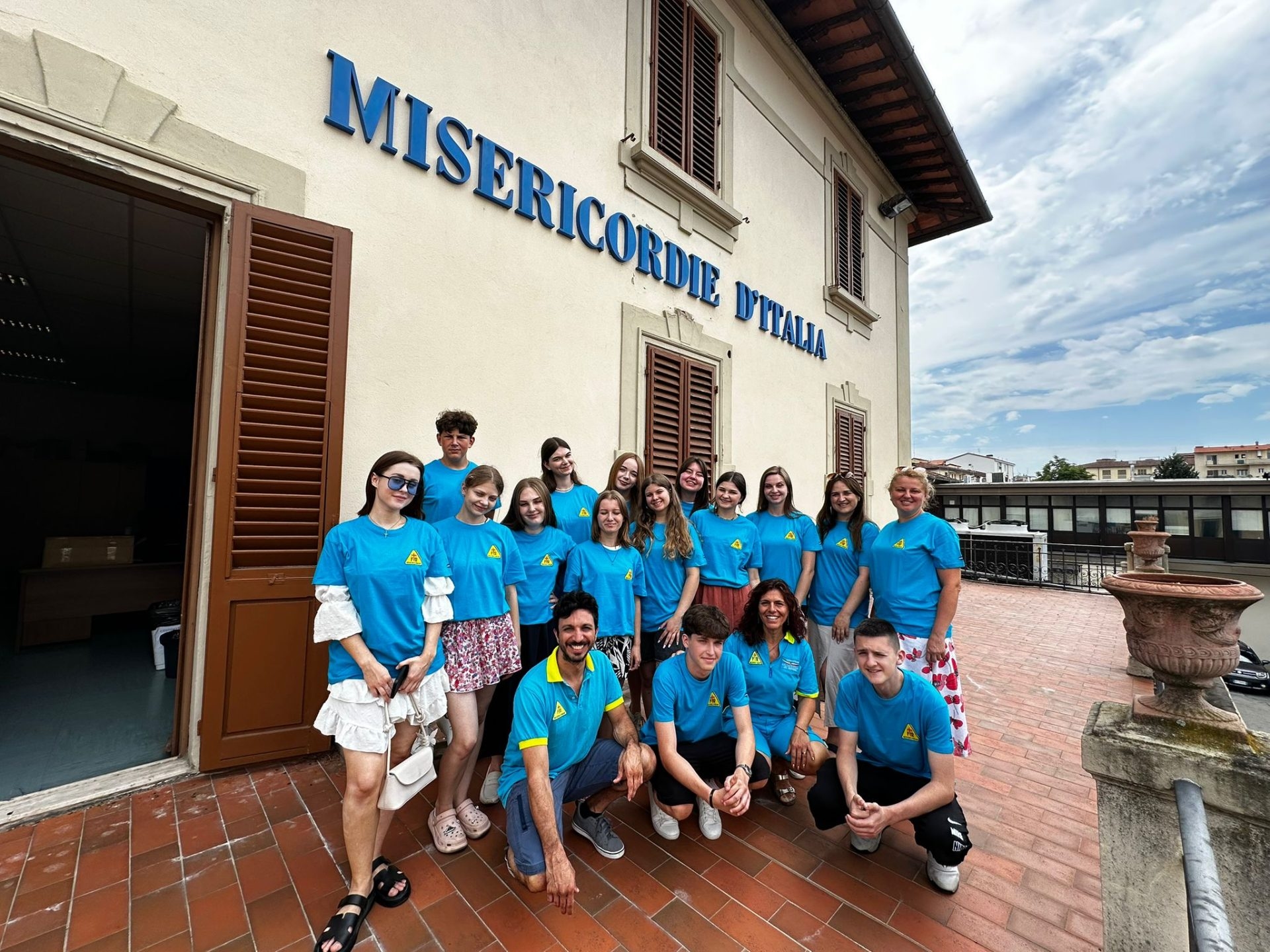 Misericordie, een trainingsprogramma in Toscane voor 15 Oekraïense broeders