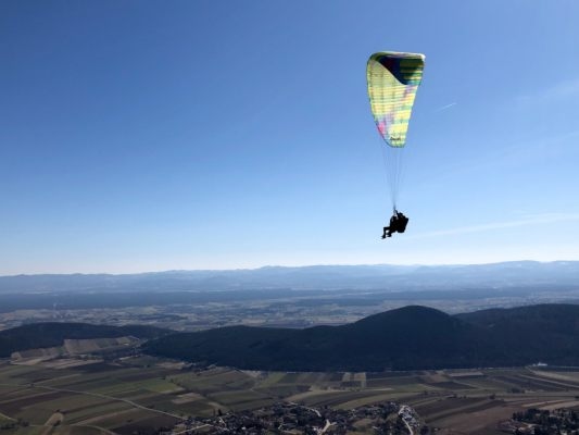 Paraglider pilot crashed in Vorarlberg