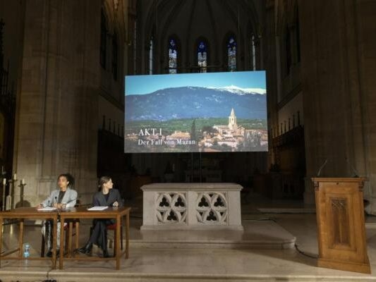 "Il processo Pelicot" letto al Festival di Vienna