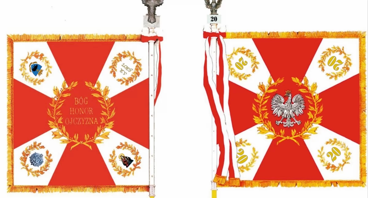 El presidente de Polonia entregó la bandera a la 20ª Brigada de Defensa Territorial de Przemyśl