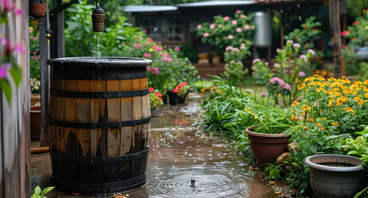 Água da chuva? Não para todas as plantas