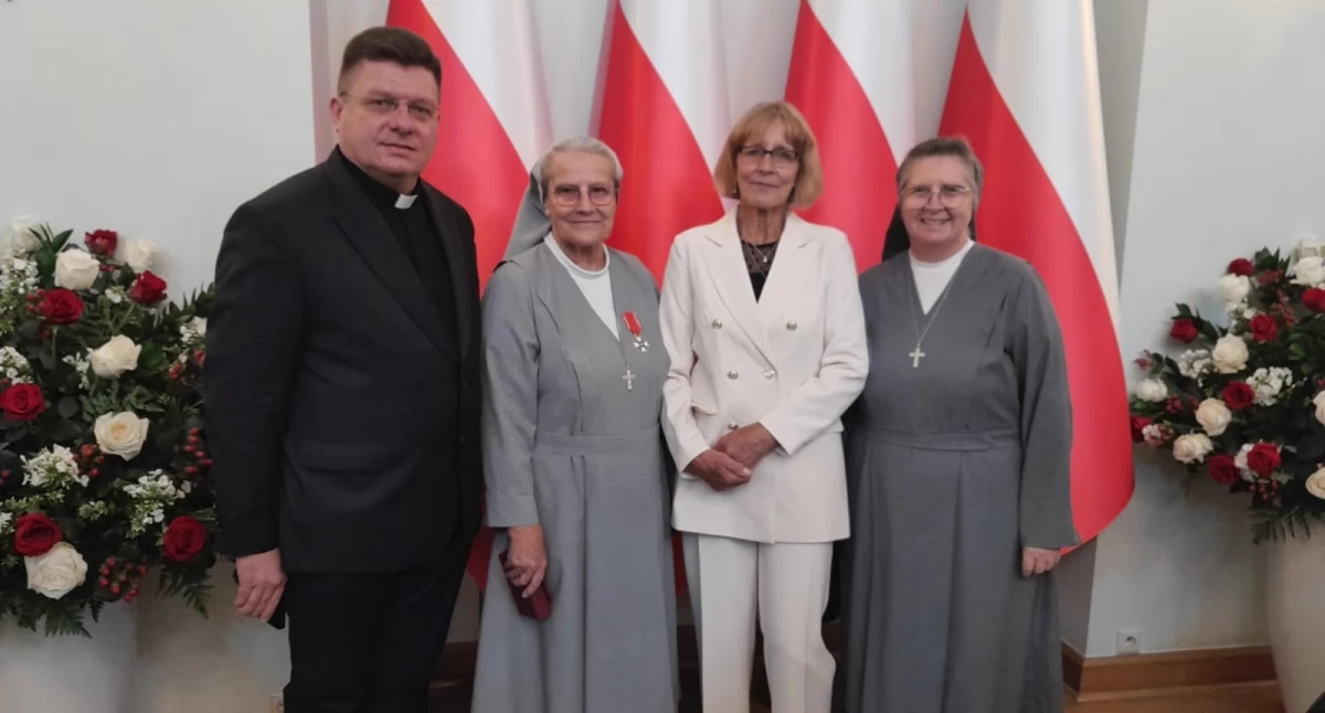 Suora salesiana di Drohobych insignita della Croce di Cavaliere dell'Ordine della Polonia Restituta [FOTO]