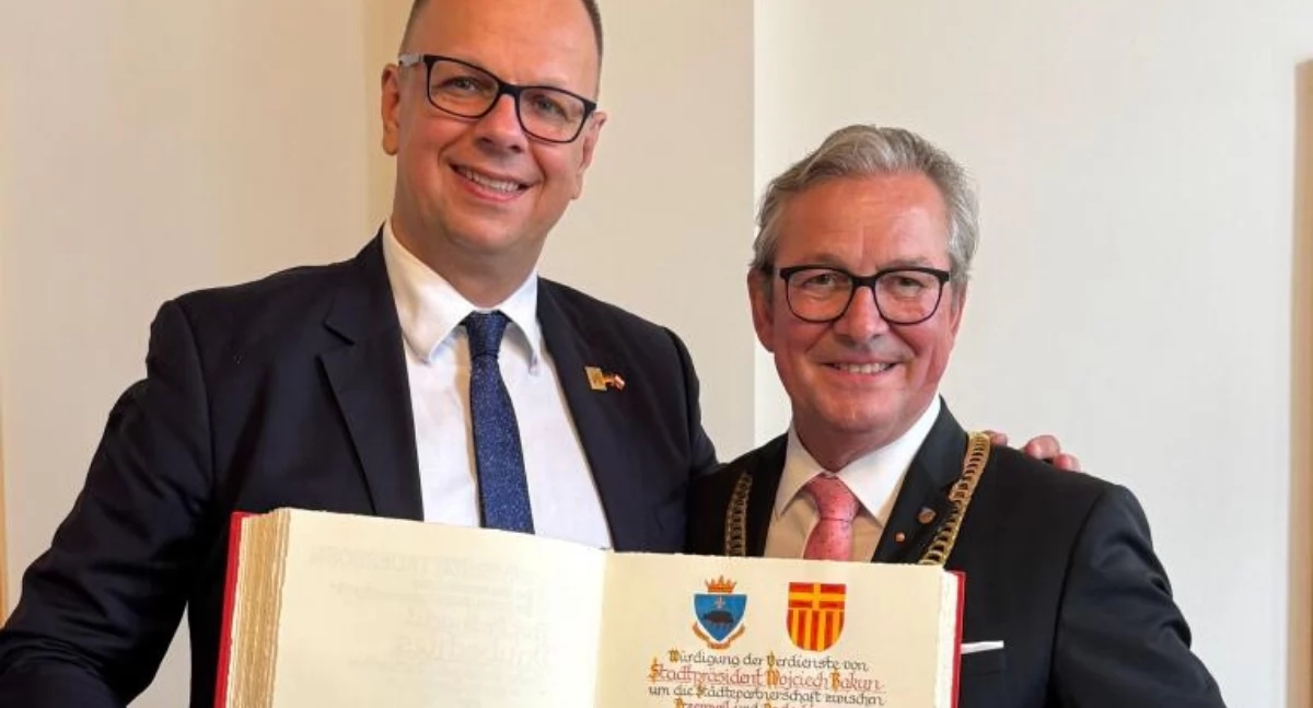 Good relations between Przemyśl and Paderborn have lasted for over 30 years.