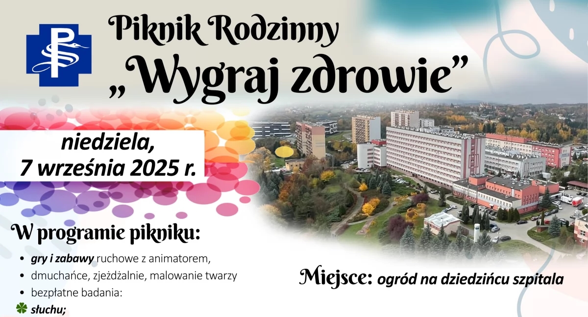 Ganhe saúde! Piquenique em família no pátio do hospital de Przemyśl