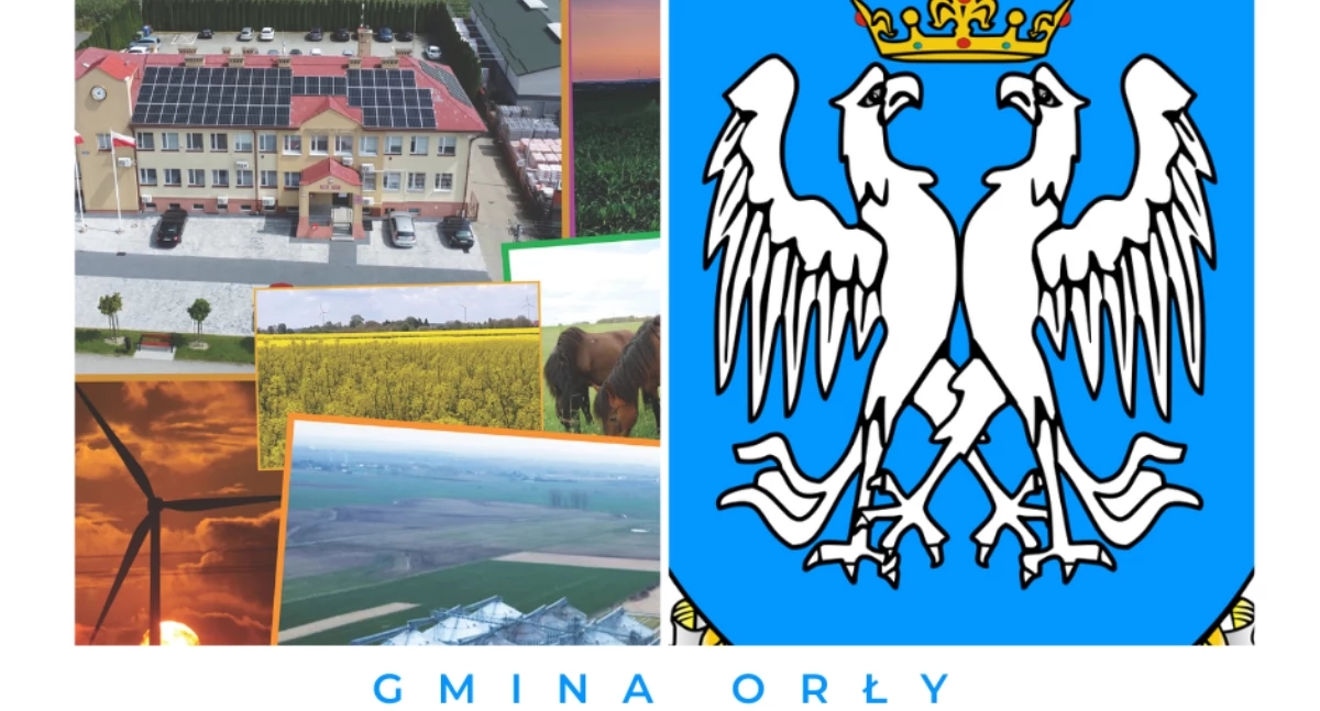 A vitrine da Comuna de Orły – Orgulhosos da tradição, prontos para o futuro
