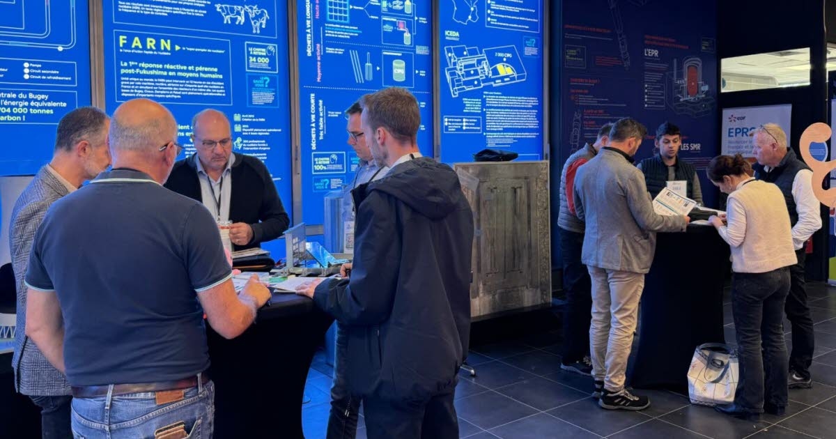 Saint-Vulbas. Regionale bedrijven onderzoeken de mogelijkheden van kernenergie.