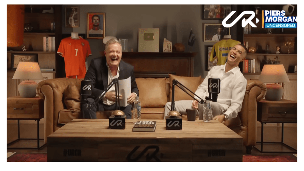 Криштиану Роналду о Пирсе Моргане: «Он действительно это сказал?» – CR Lies