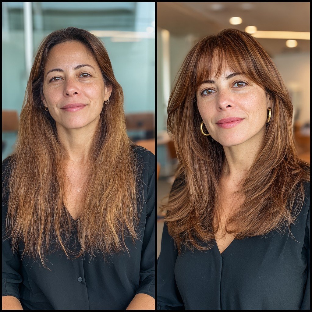 15 ideas de flequillos súper ligeros y adorables para un look suave y fresco