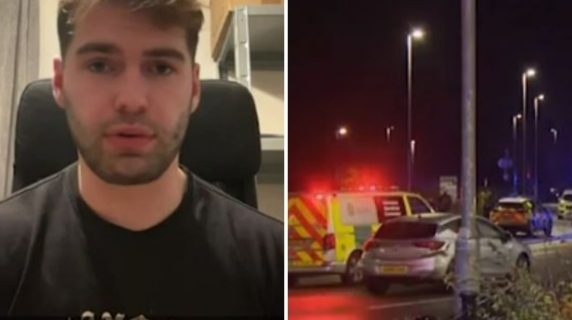 Assalto al treno a Huntingdon, i testimoni: «Pensavamo a uno scherzo di Halloween»