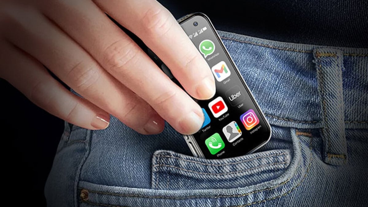 Dieses Smartphone im Kreditkartenformat bietet volle Leistung für 110 US-Dollar