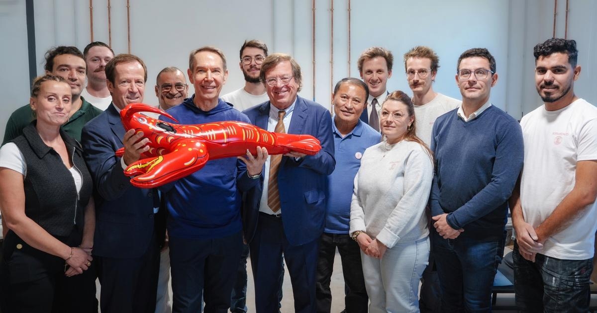 A long-term collaboration between Jeff Koons and the Bernardaud company