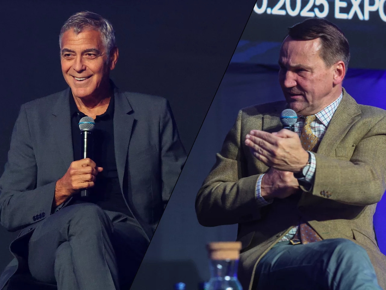 Clooney and Sikorski stole the show. These moments will go down in history.