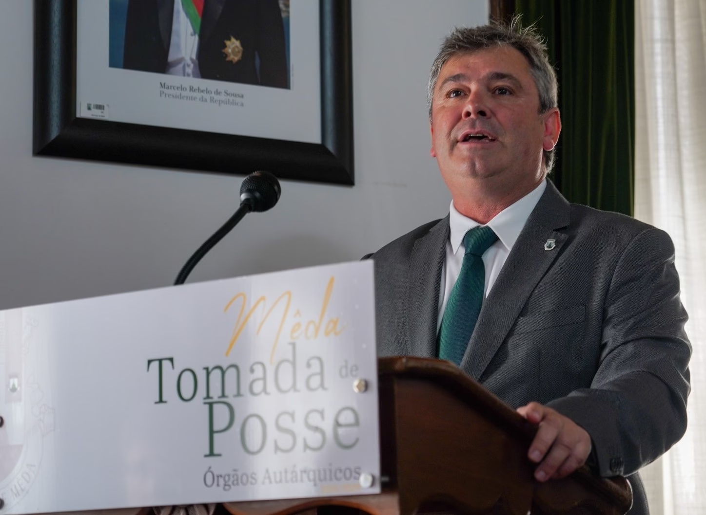 Mêda – António Figueiredo werd beëdigd als burgemeester.