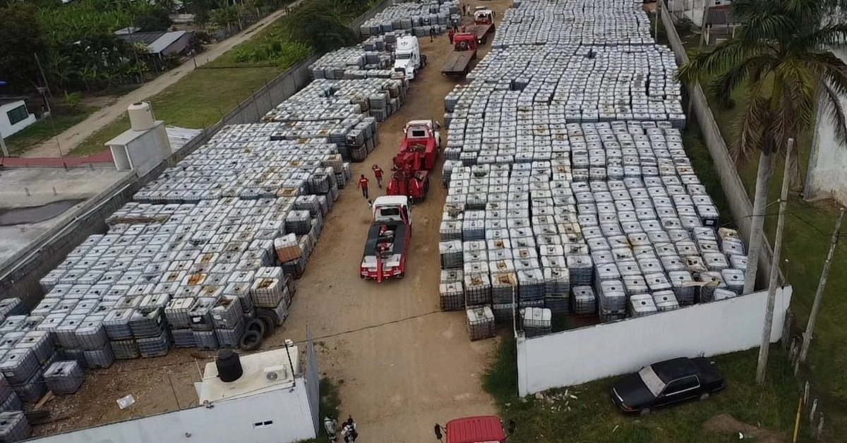 98 million liters of huachicol seized in one year: Security Cabinet