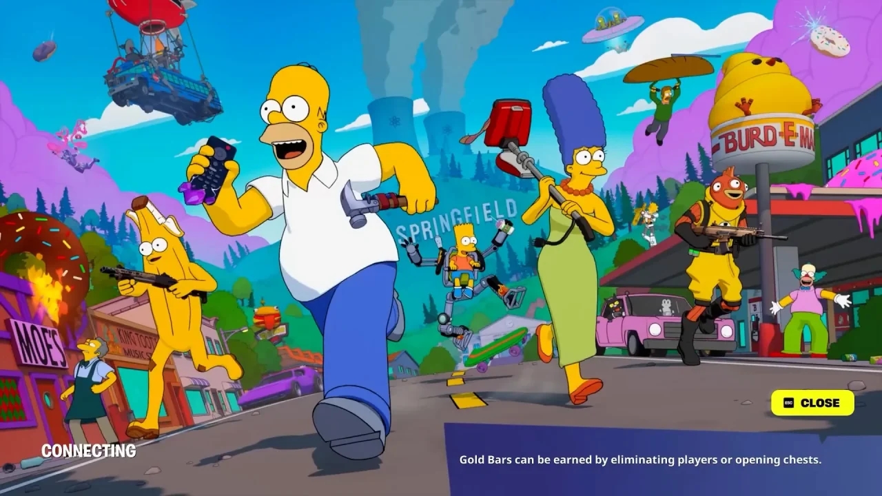 Fortnite anuncia mini-evento com Os Simpsons