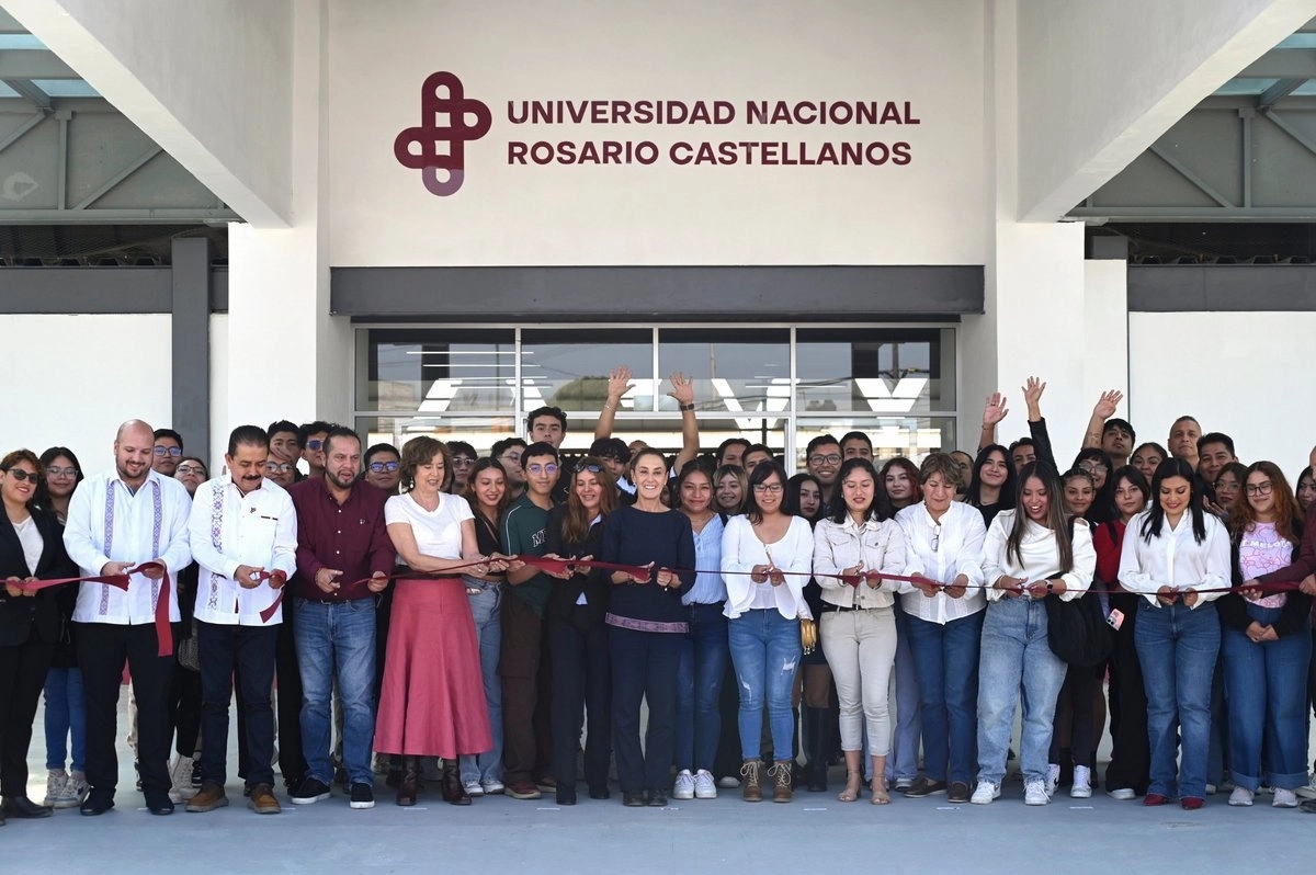 Sheinbaum reaffirms the opening of 350,000 higher education spaces in the State of Mexico.