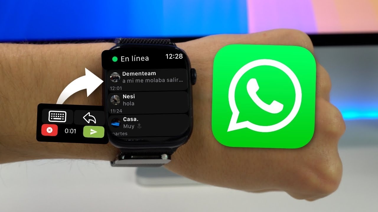 Así funcionará la versión oficial de WhatsApp para relojes Apple Watch
