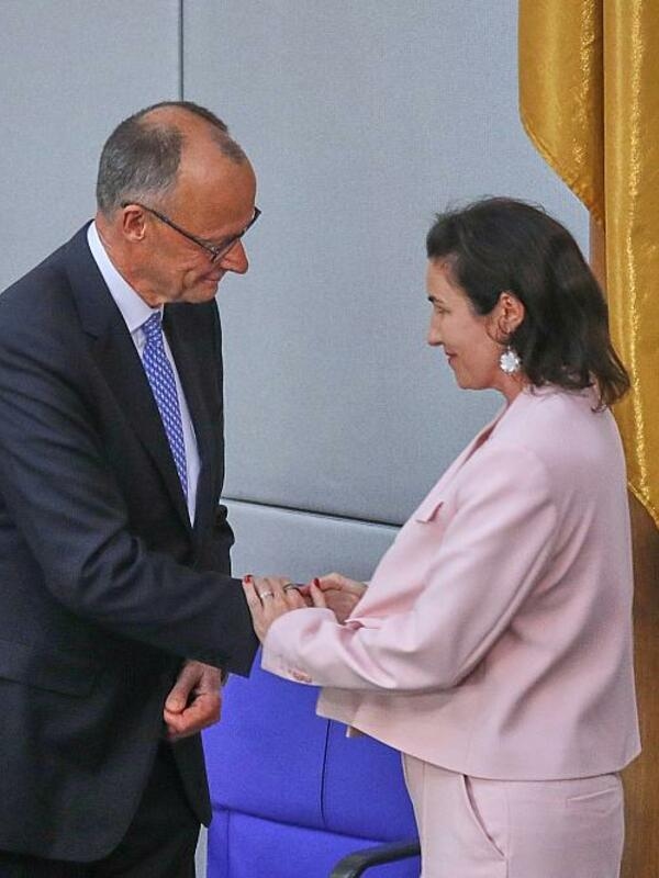 Research Minister Dorothee Bär sees the chairmen of the CDU and CSU, Chancellor Friedrich Merz and Bavarian Minister-President Markus Söder, as pronounced feminists.
