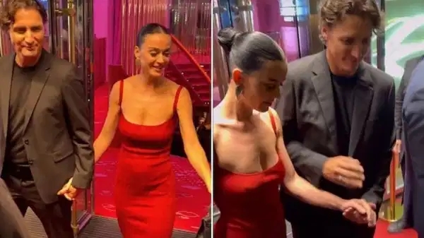 Katy Perry and former Canadian Prime Minister Justin Trudeau spotted holding hands