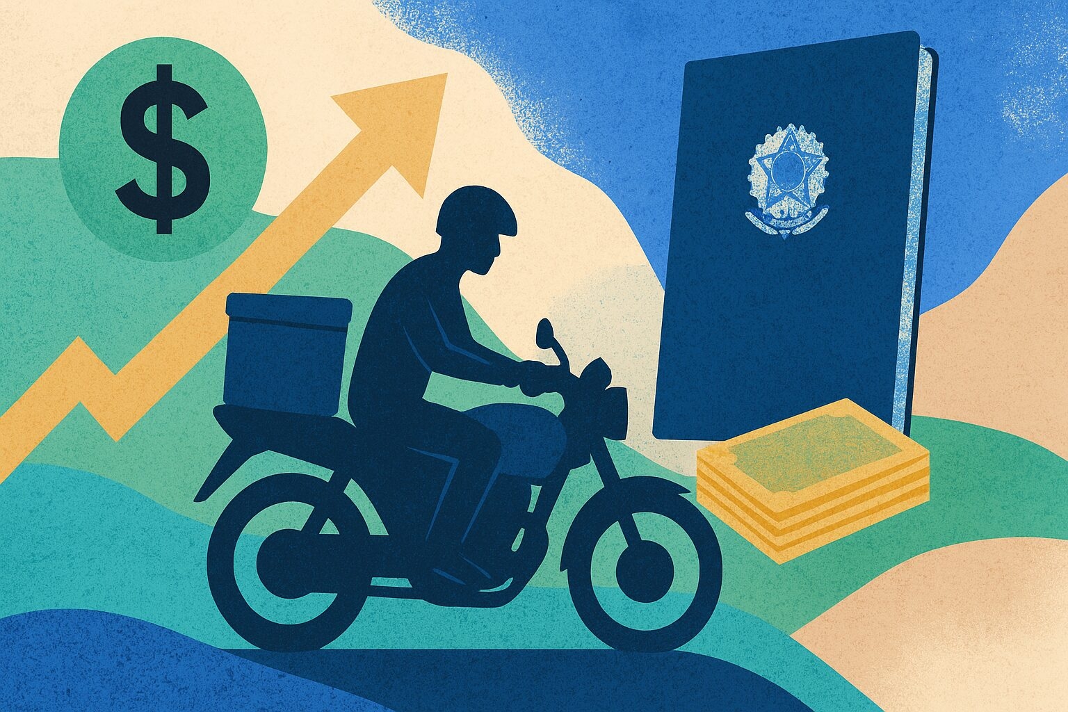 Renda de autônomos está crescendo mais que a de trabalhadores com carteira assinada