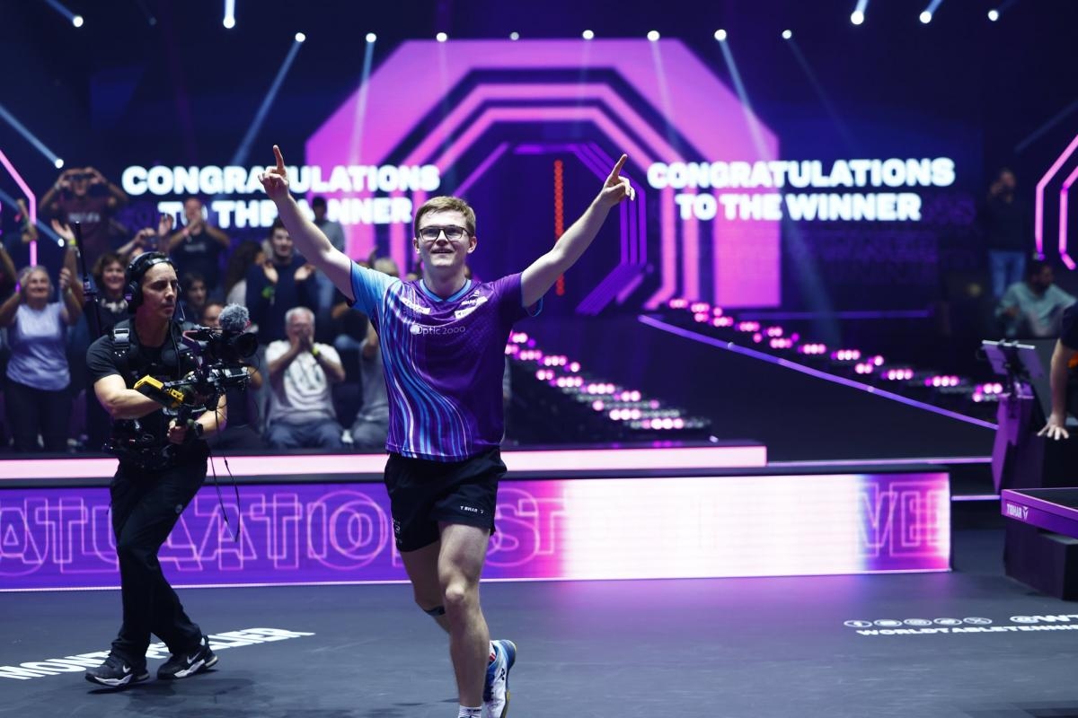 Alexis Lebrun, après sa victoire en 8es de finale du WTT Champions de Montpellier : « Un des plus beaux moments de ma vie »