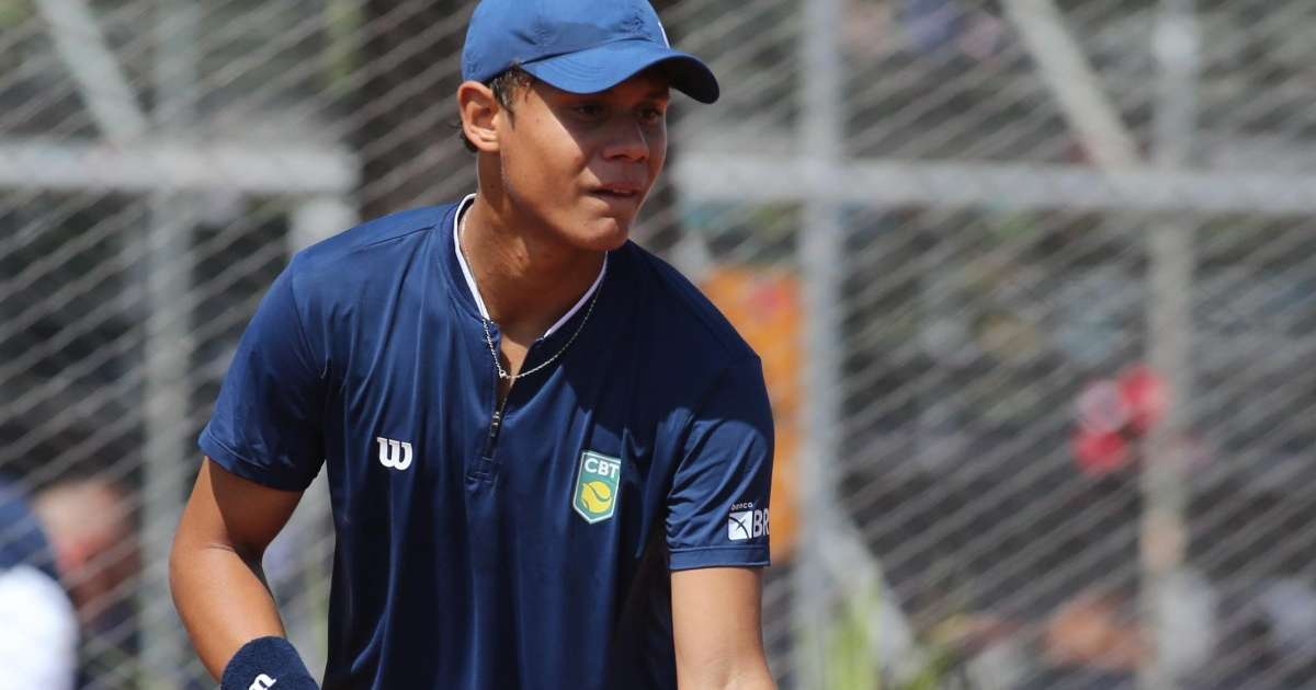Livas Damazio vence duas partidas e Brasil estreia com vitória na Copa Davis juvenil, o Mundial de 16 anos