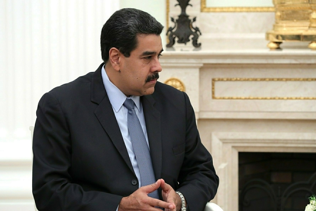 Maduro warf den USA vor, in Venezuela einen Krieg um Bodenschätze anzetteln zu wollen.